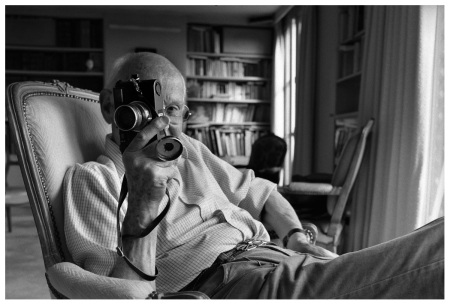 Henri Cartier-Bresso, photo by John Loengard